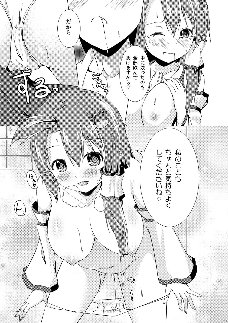 (C86) [井戸端会議所 (ふりいど)] 早苗さんはマシュマロ系女子 (東方Project)