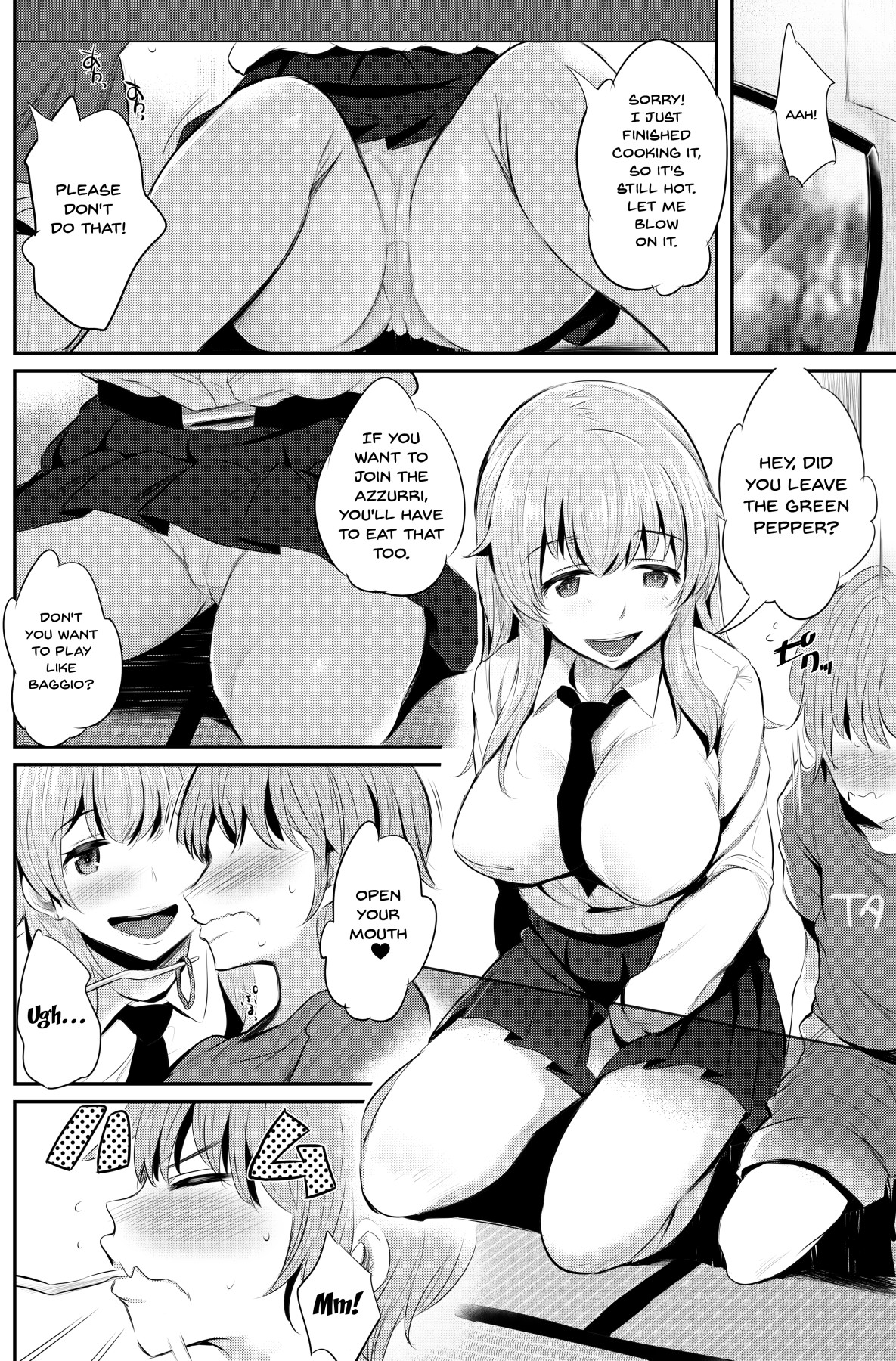 [ジャックとニコルソン (のりパチ)] アンツィオ流さらさらちゃづけ+おまけ (ガールズ&パンツァー) [英訳] [DL版]