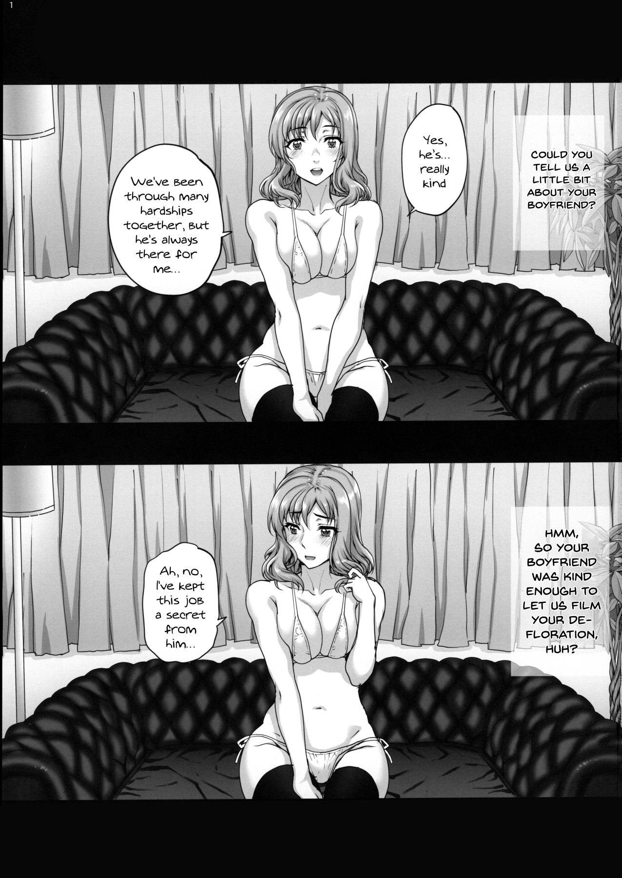 (COMIC1☆15) [まごの亭 (夏庵)] カレシにナイショで2 ナマ乱交…しちゃいました。 [英訳]