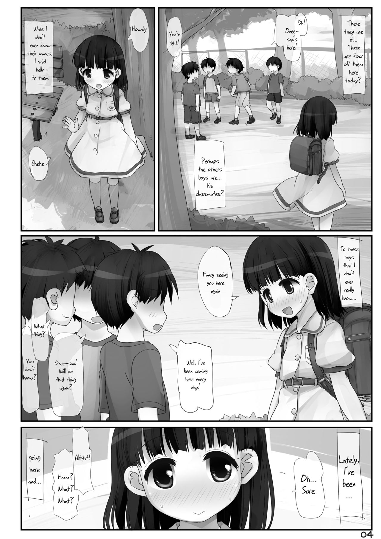 [とりぷるぴんち! (ひかみいずと)] こうえんのおねーさん [英訳] [無修正] [DL版]