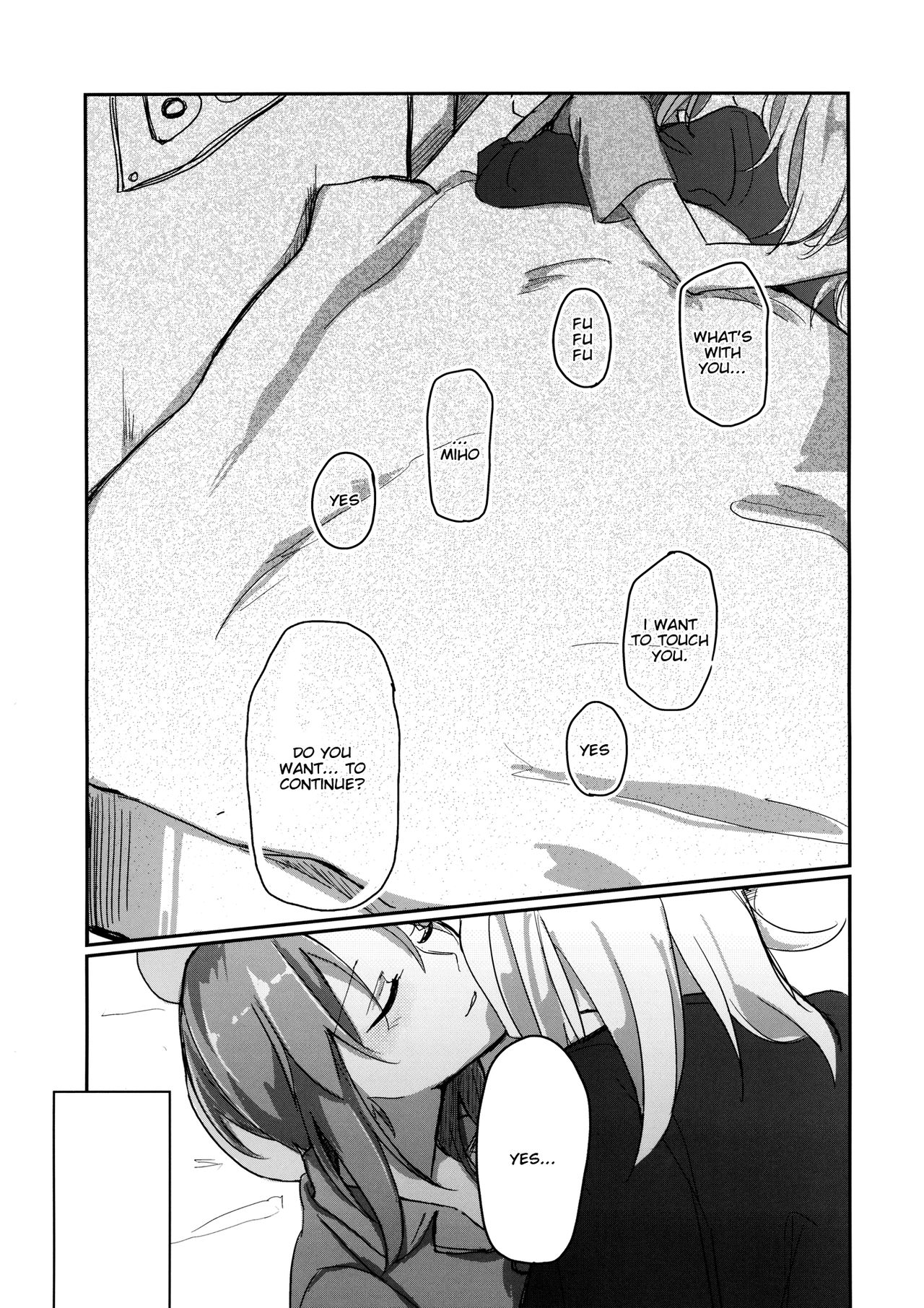 (ぱんっあ☆ふぉー!14) [のんある茶 (うーろん)] for the first time (ガールズ&パンツァー) [英訳]