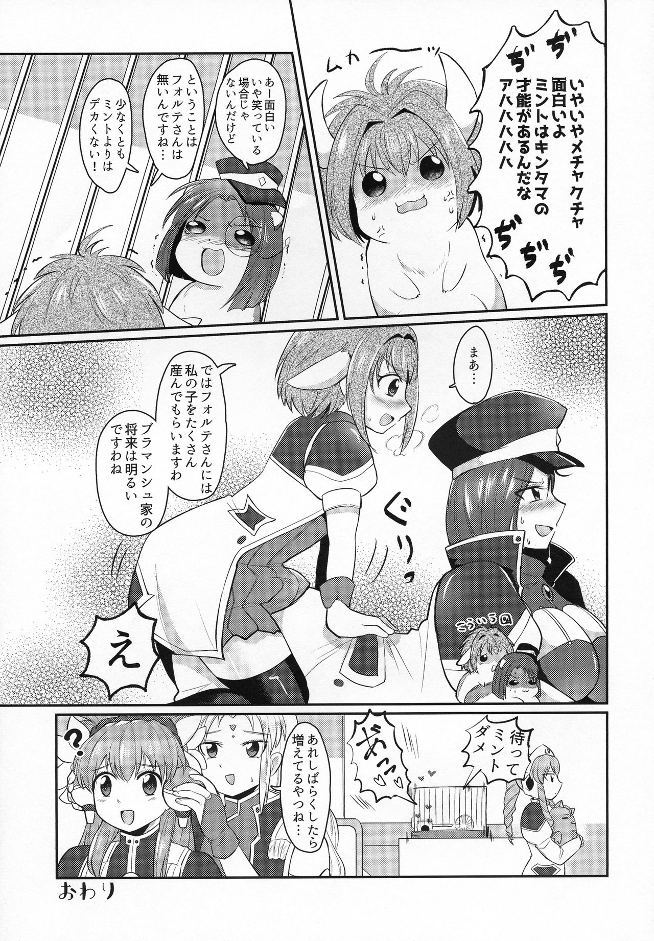 (COMIC1☆17) [team負け男 (よろず)] フォルテさん!! 好きだ〜〜〜!!! (ギャラクシーエンジェル)