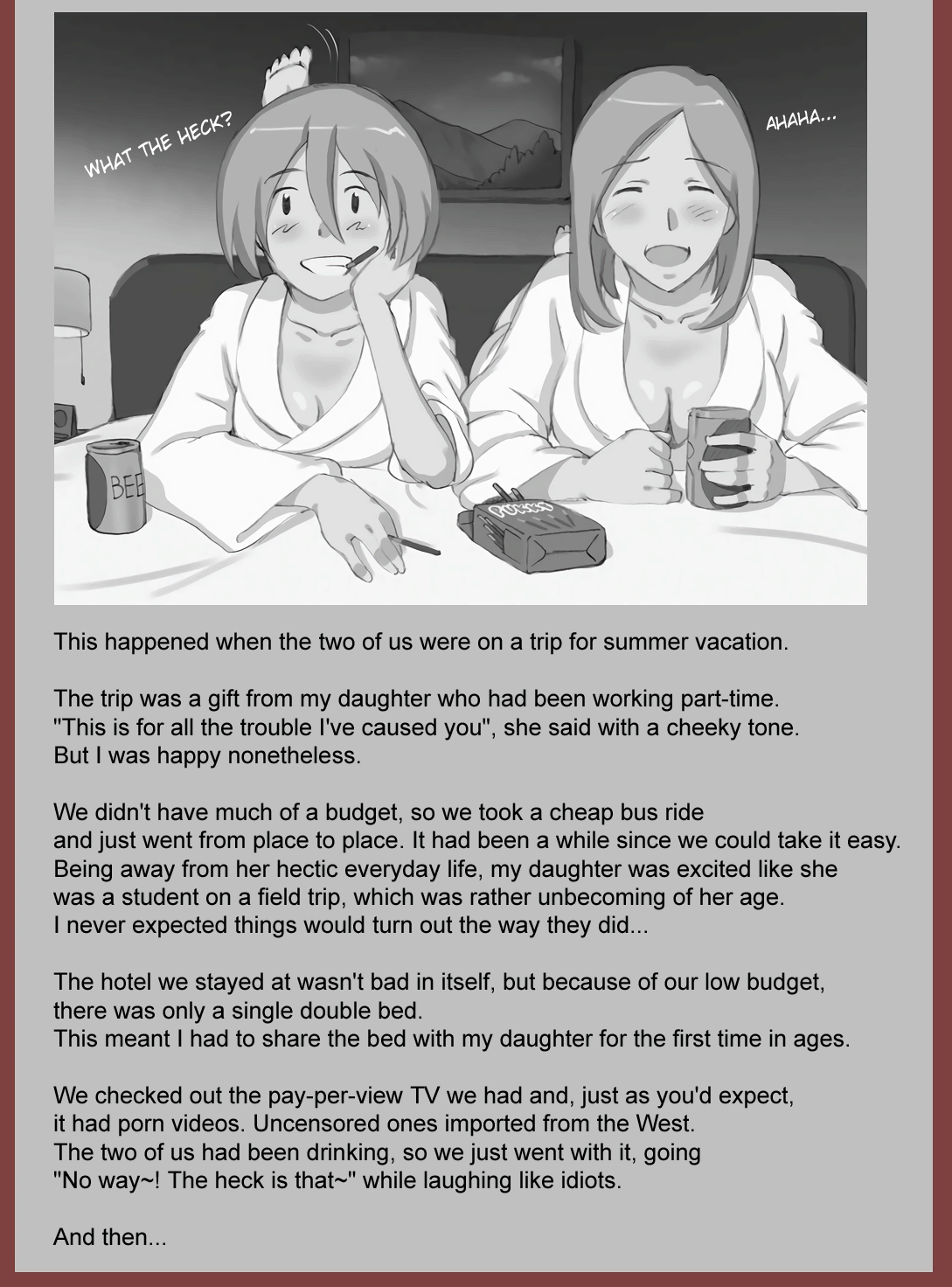 [pink-noise (みずいろ めがね)] ママっ娘サークル 第1話 [英訳]