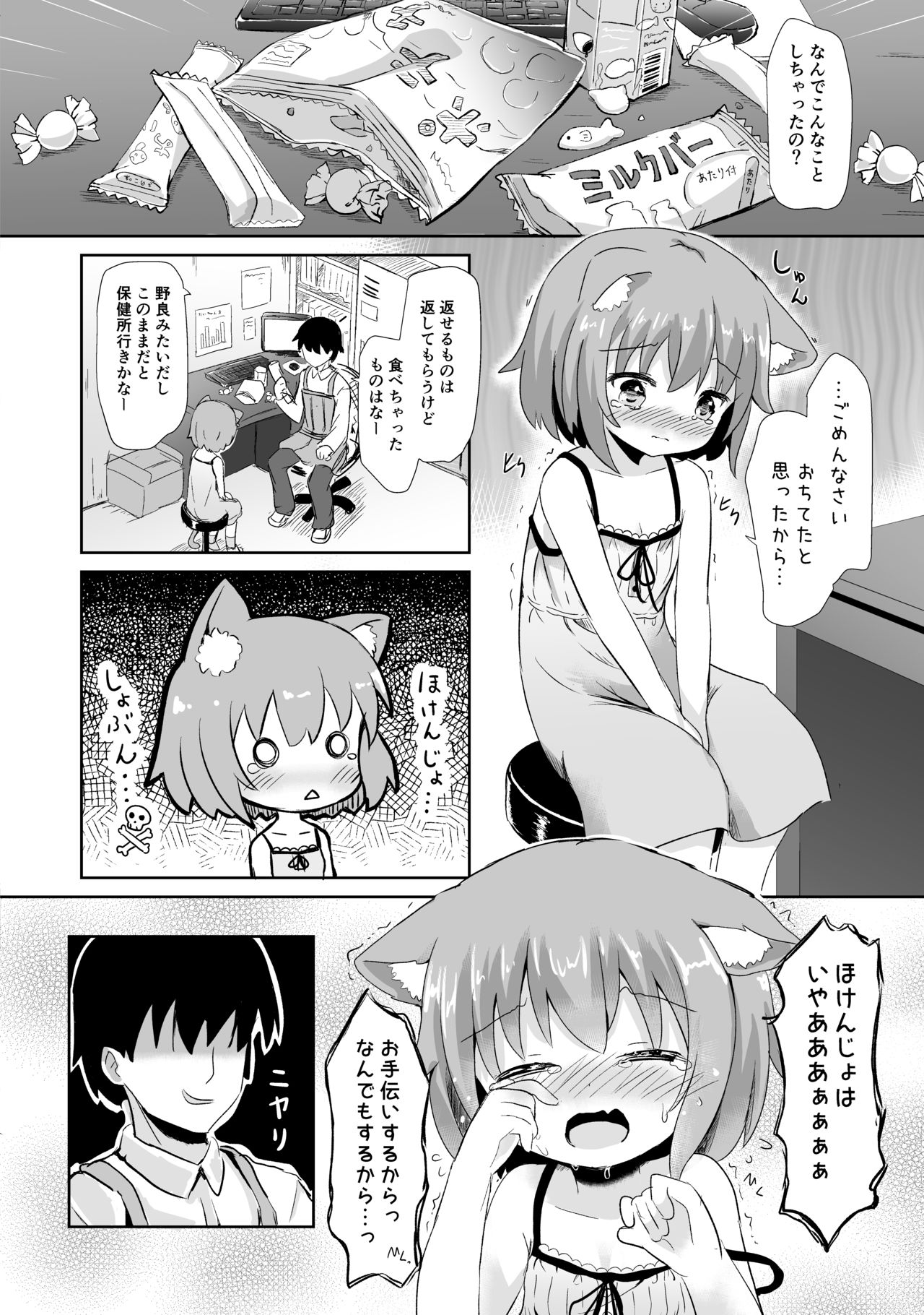 [すずめねすと (雨美すずめ)] こねこちゃんはとってもわるいこ [DL版]