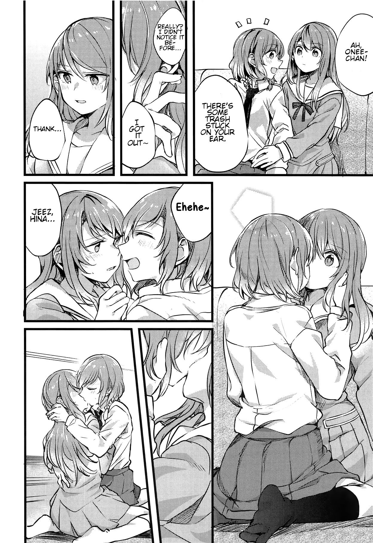 (C95) [畑を耕すだけ (みかん氏)] 妹がいない休日 (BanG Dream!) [英訳]