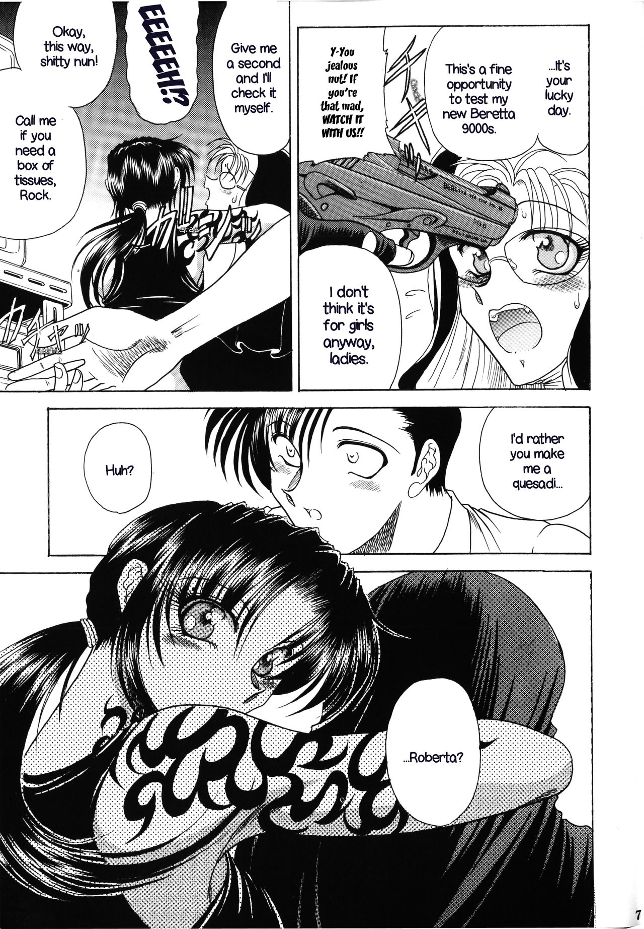 [英訳][サークル太平天国 (間合来人)] ZONE 36 Tequila Sunrise (ブラック・ラグーン)