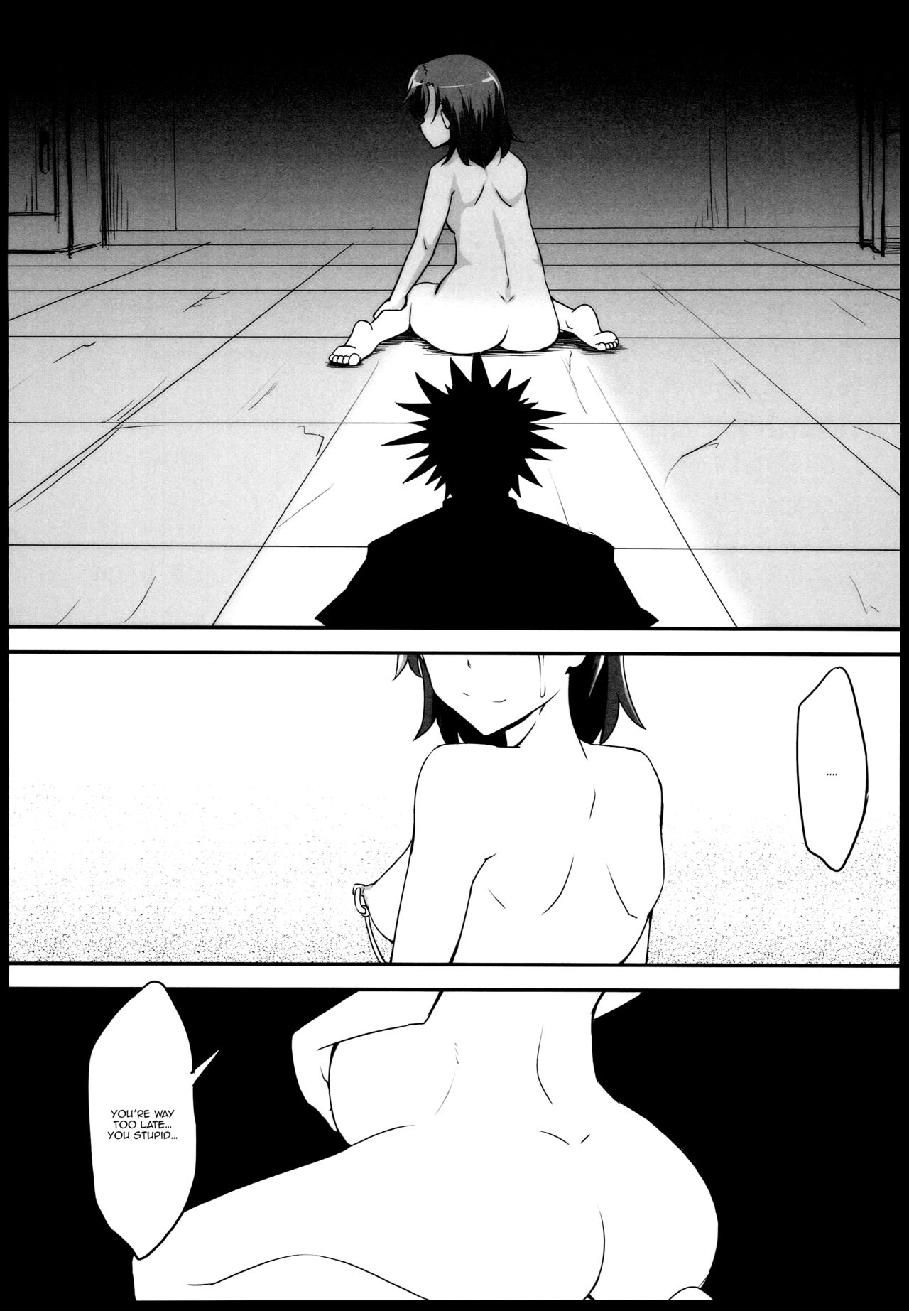 (C84) [萌えないゴミ袋 (BON_3000)] Bad End Crisis (とある科学の超電磁砲) [英訳]