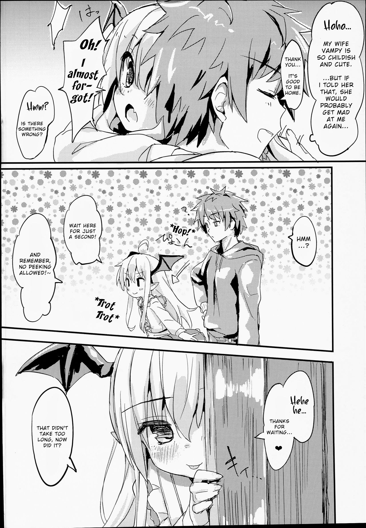(C90) [もこ家 (もこけ)] ヴァンピィちゃんらぶらぶえっちブック (グランブルーファンタジー) [英訳]