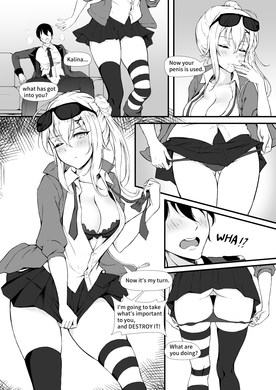 [ElisKalti] 一個吻價值幾顆鑽石? (少女前線) [英語] [DL版]