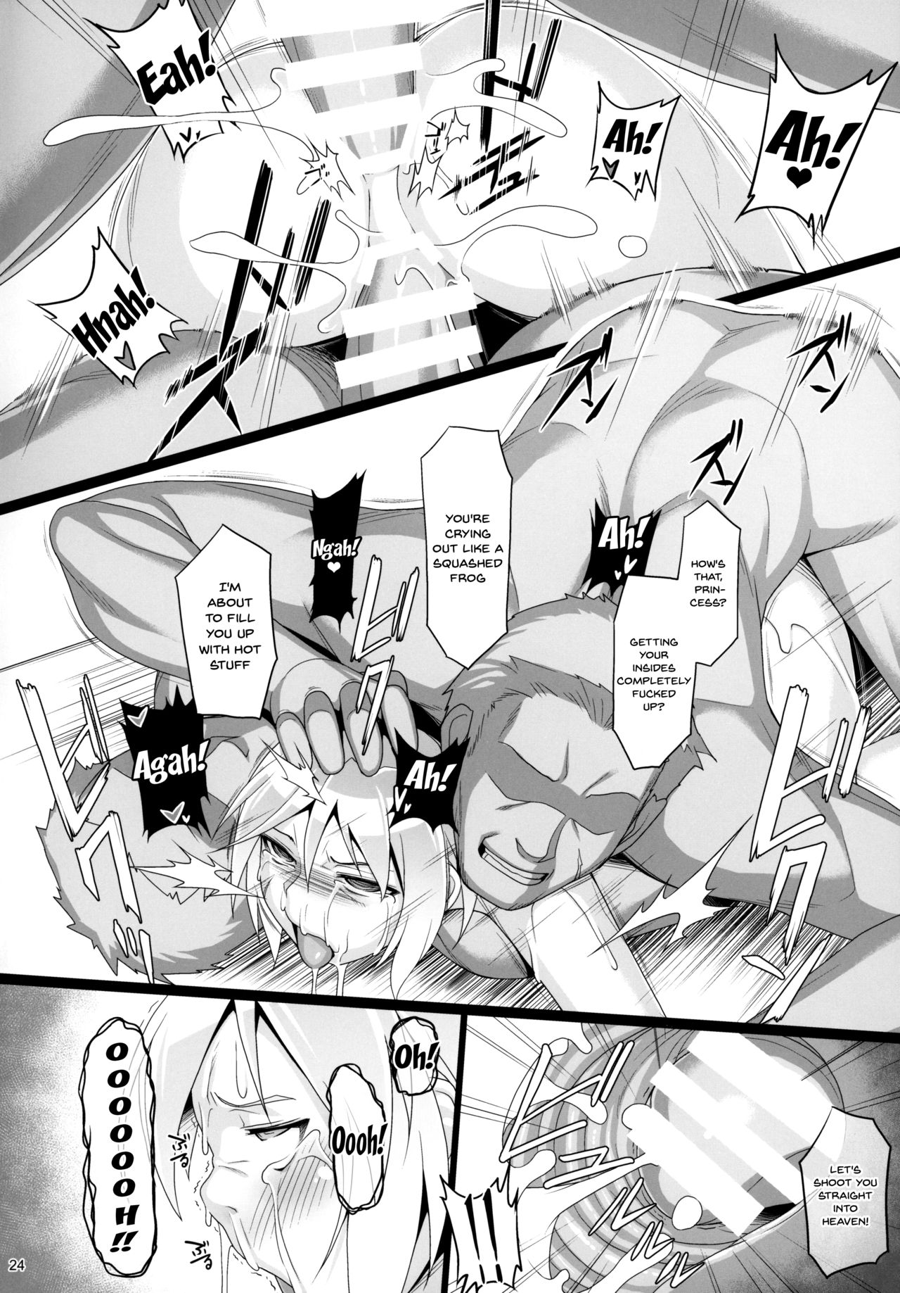 (COMIC1☆15) [AERIAL RAVE (Jacky)] Chris Luck Overflow 2 (この素晴らしい世界に祝福を!) [英訳]