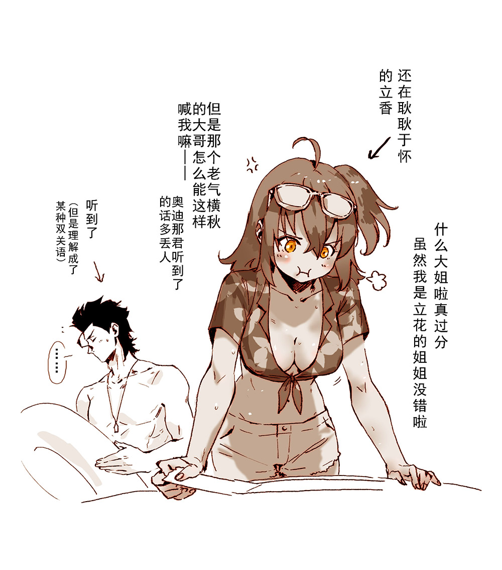 [Driver_Panda] ☆Summer holiday♥ (Fate/Grand Order) [中国語]