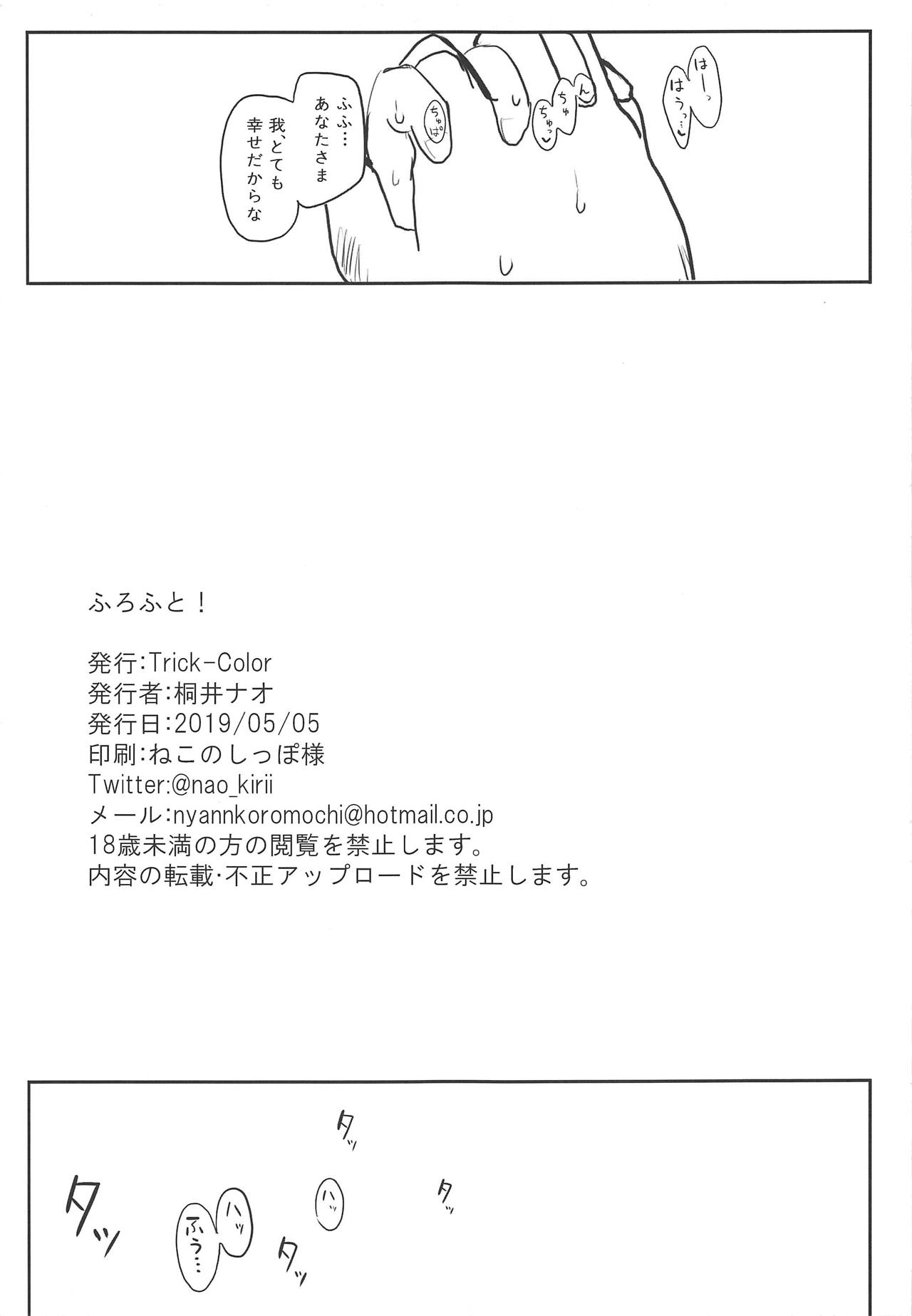 (例大祭16) [Trick-Color (桐井ナオ)] ふろふと! (東方Project)