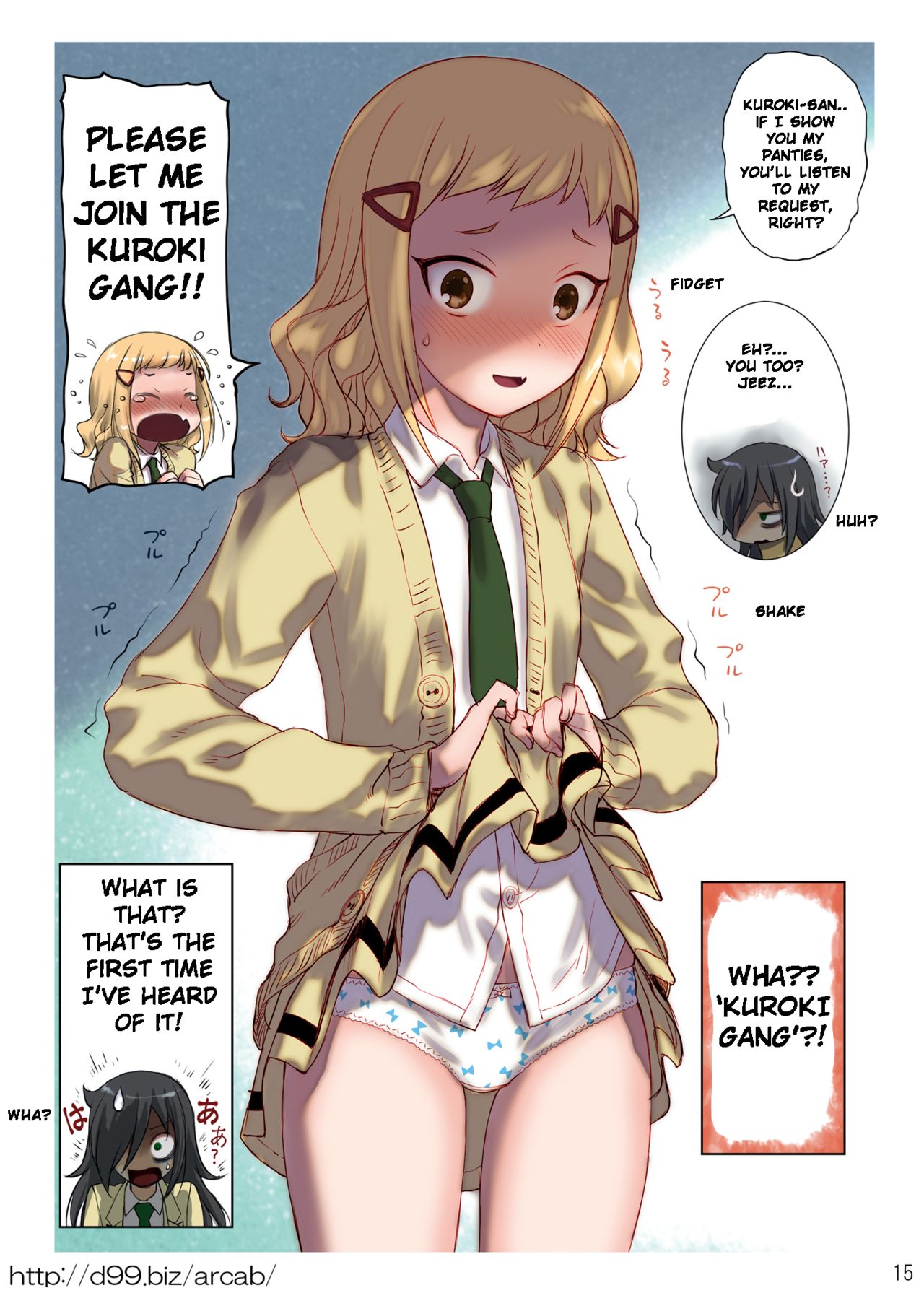 [アーカイブ (へち、真田カナ)] http://d99.biz/arc1/ (私がモテないのはどう考えてもお前らが悪い!) [英訳]