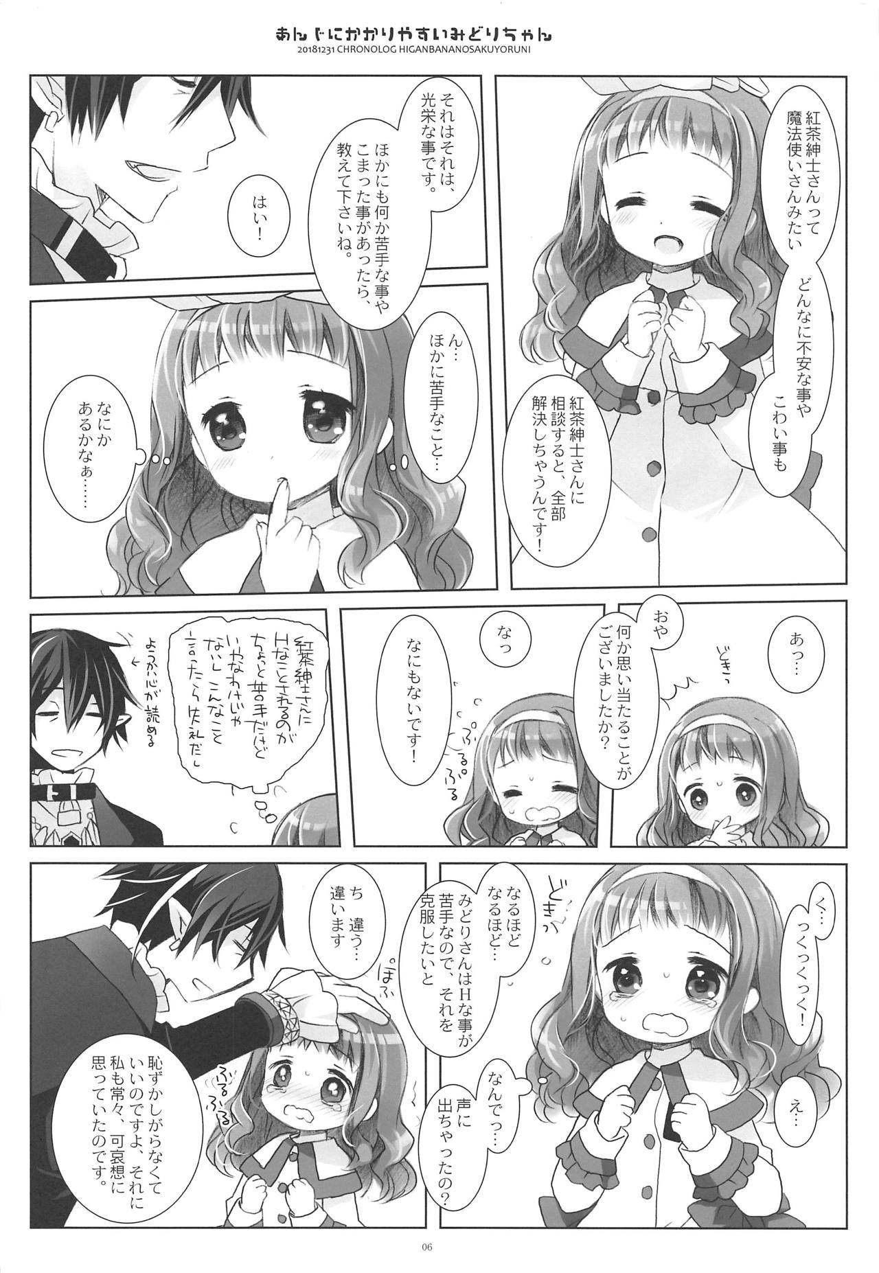 (C95) [CHRONOLOG (桜沢いづみ)] あんじにかかりやすいみどりちゃん (彼岸花の咲く夜に)