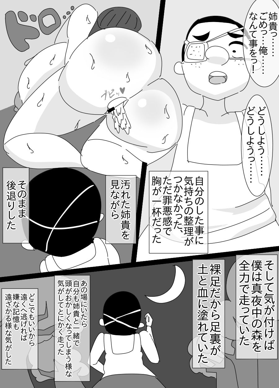 [アクメハゲ] 河童とオッサンに犯された姉貴