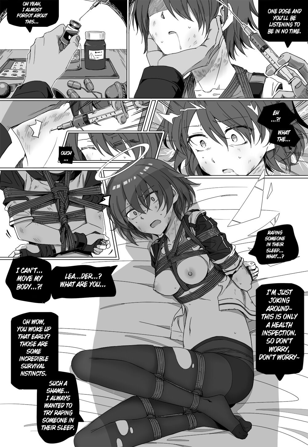 [kataokasan] 无能狂怒 pg 23-48 (明日方舟) [英訳]