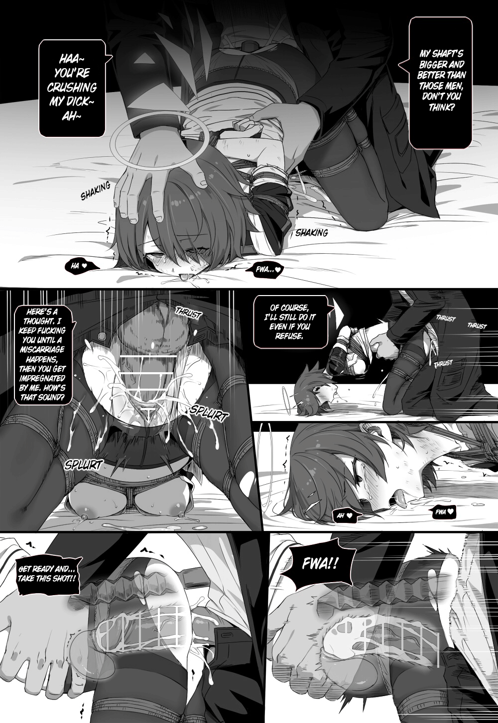 [kataokasan] 无能狂怒 pg 23-48 (明日方舟) [英訳]