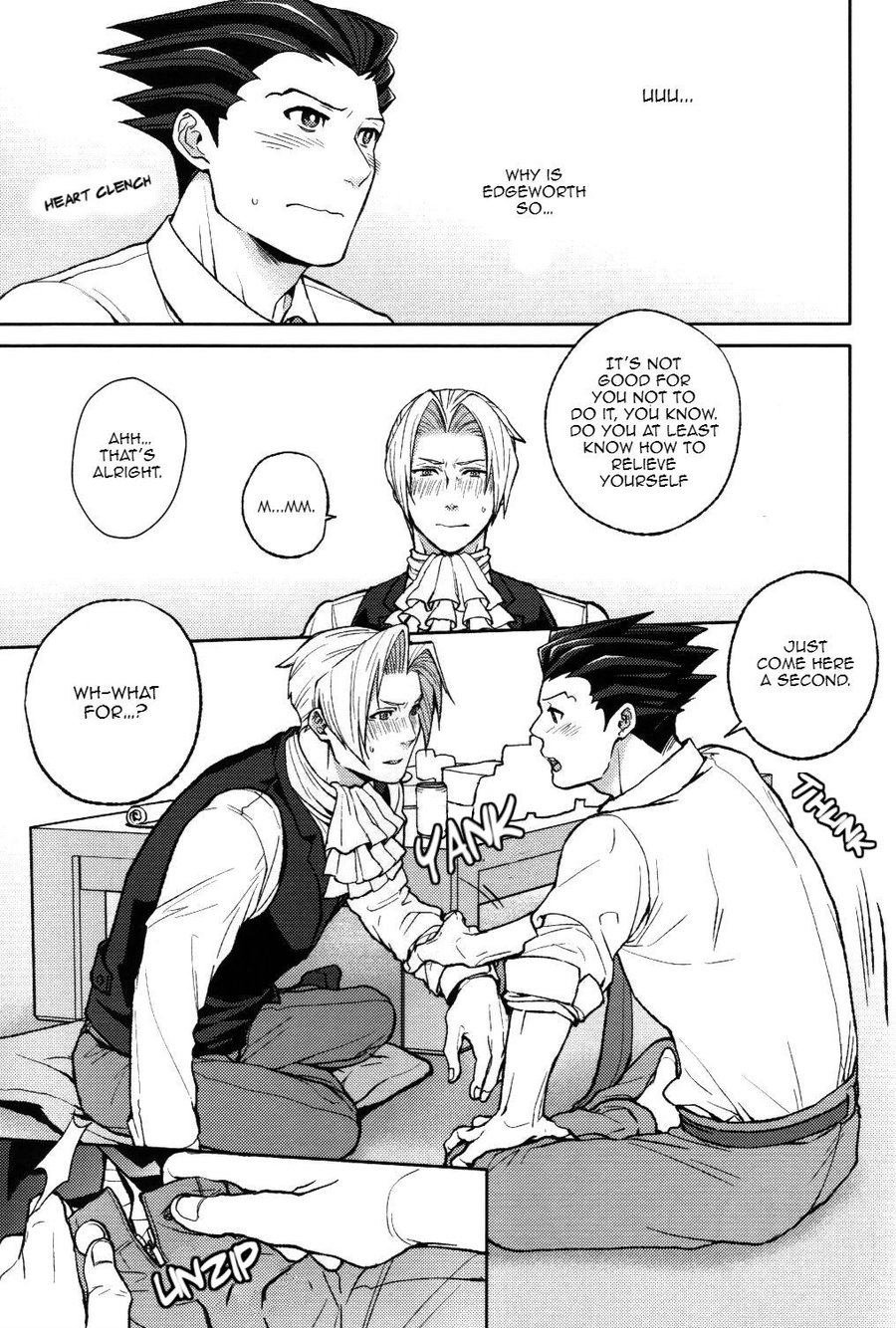 (法廷で逢おう) [CIZ!! (ちず)] unripe (逆転裁判) [英訳]