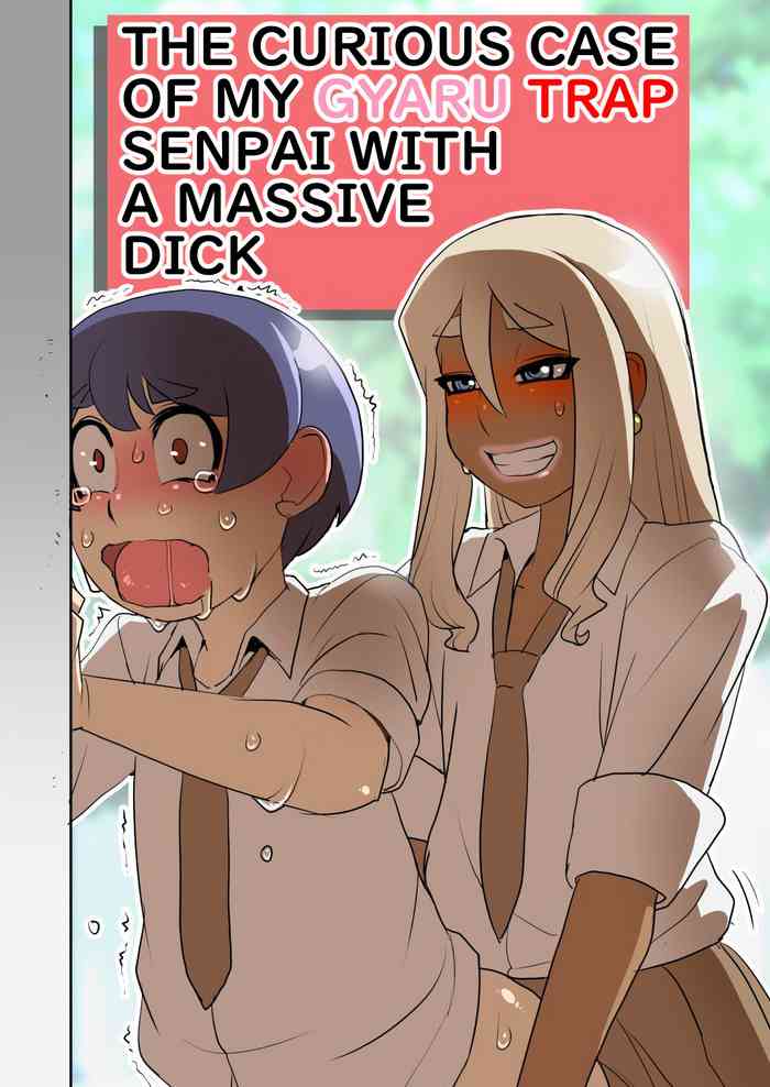 [筆吟堂] 男の娘ギャル先輩のチンポがデカい件 [英訳] [DL版]