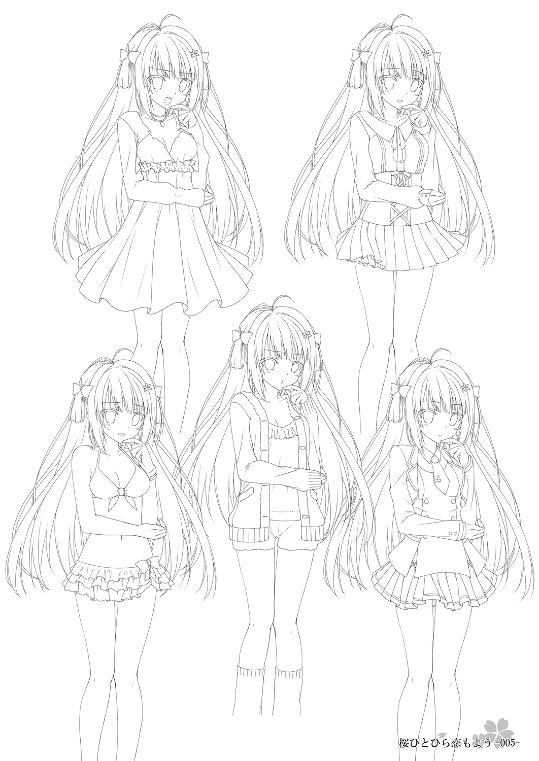 [Parasol] 桜ひとひら恋もよう Original Picture Collection [DL版]