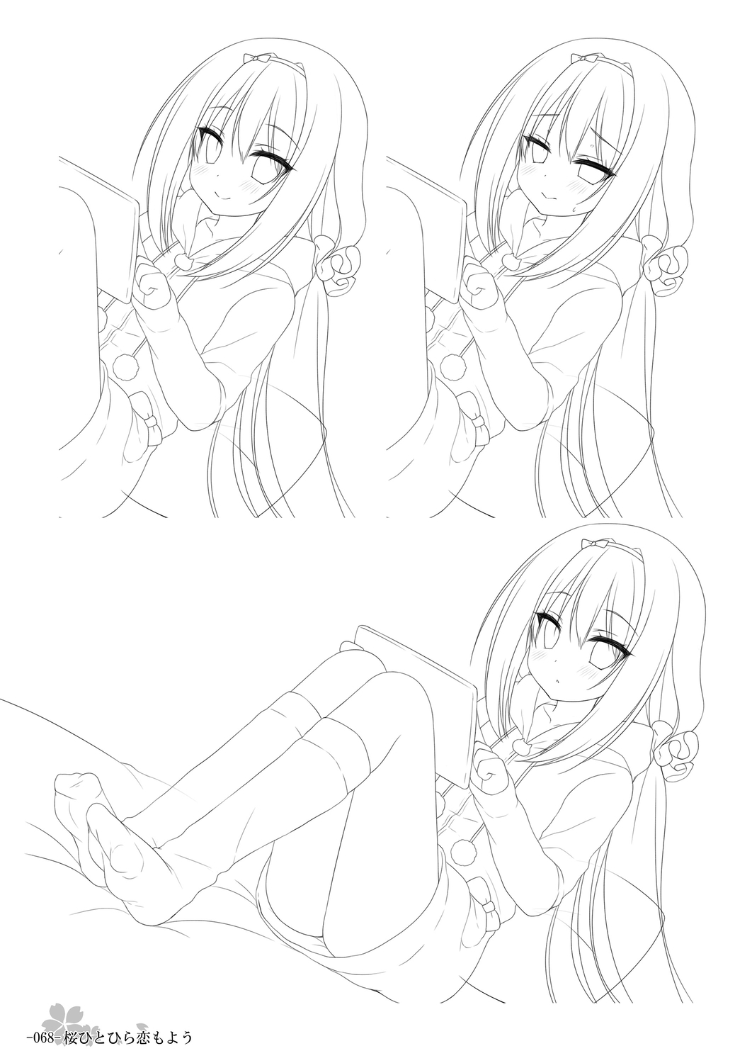 [Parasol] 桜ひとひら恋もよう Original Picture Collection [DL版]