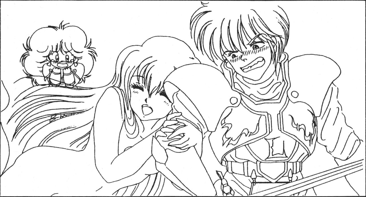 [アリスソフト] ランス 1.2.3 原画設定資料 (不揃い) [yukimi]