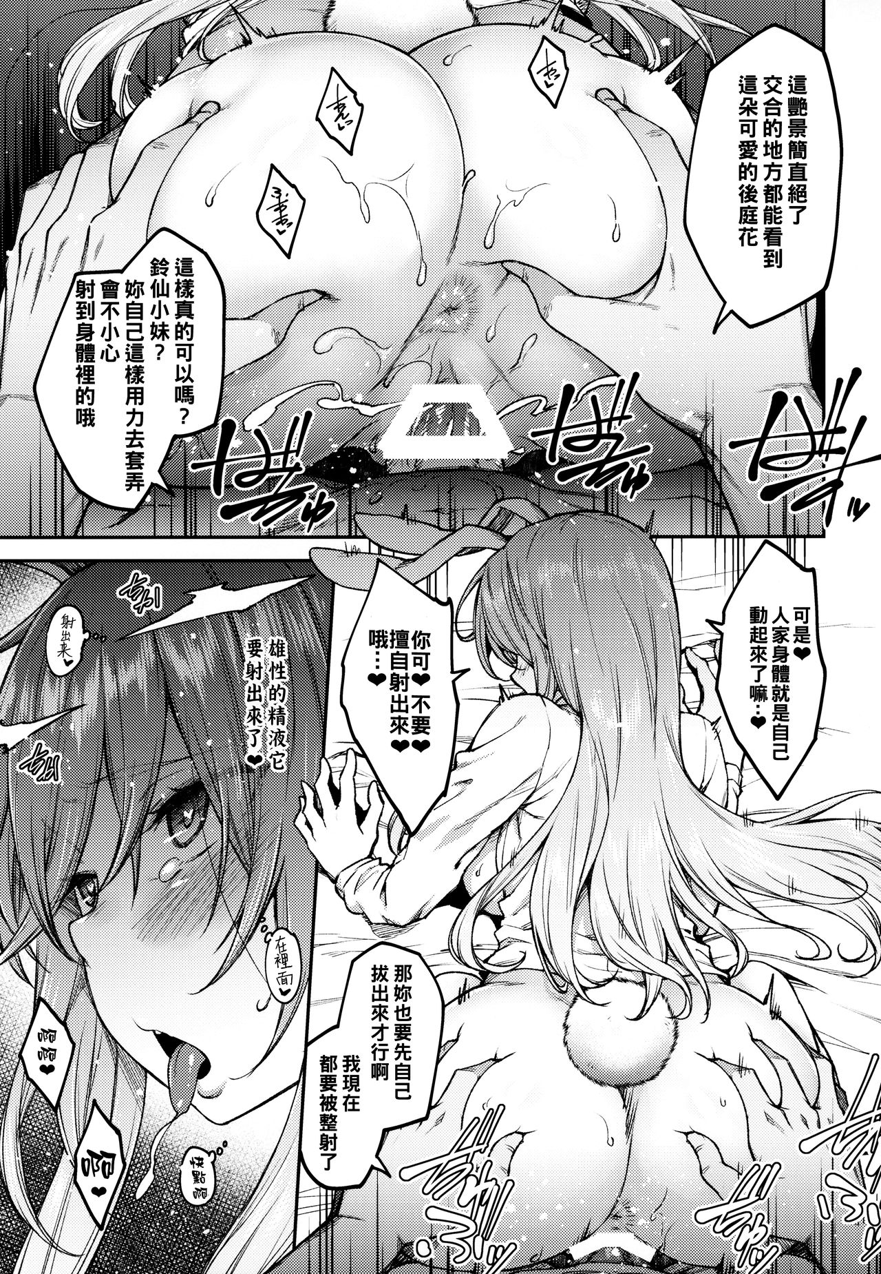 (例大祭16) [広十練習帖 (広弥)] ハツジョウウサギ (東方Project) [中国翻訳]
