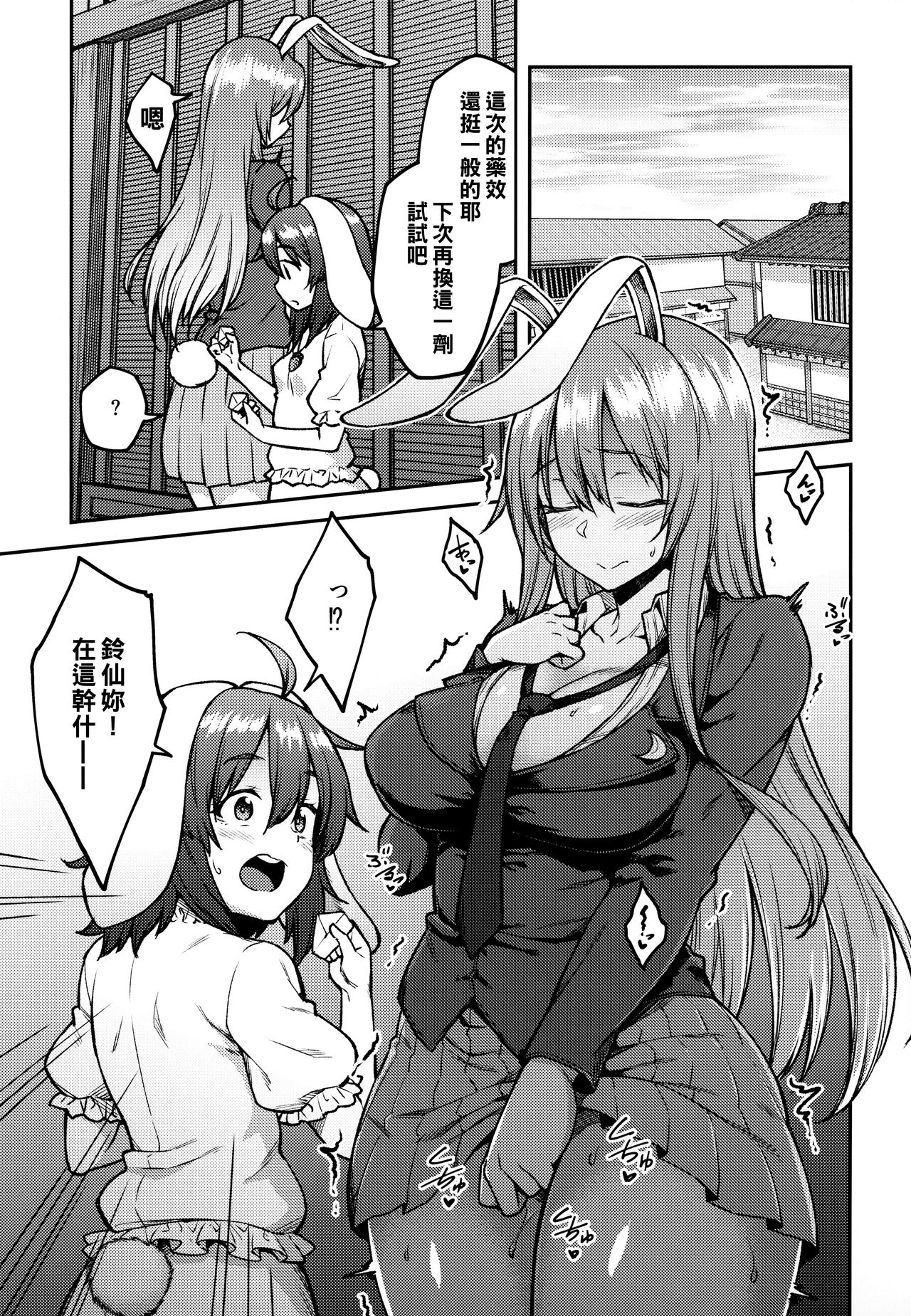 (例大祭16) [広十練習帖 (広弥)] ハツジョウウサギ (東方Project) [中国翻訳]