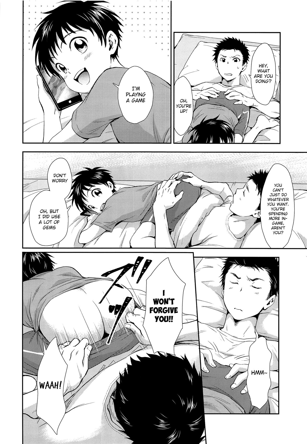 (ぼーいず☆パレード) [withsoda (北一なこ)] 結婚記念日のすごしかた [英訳]