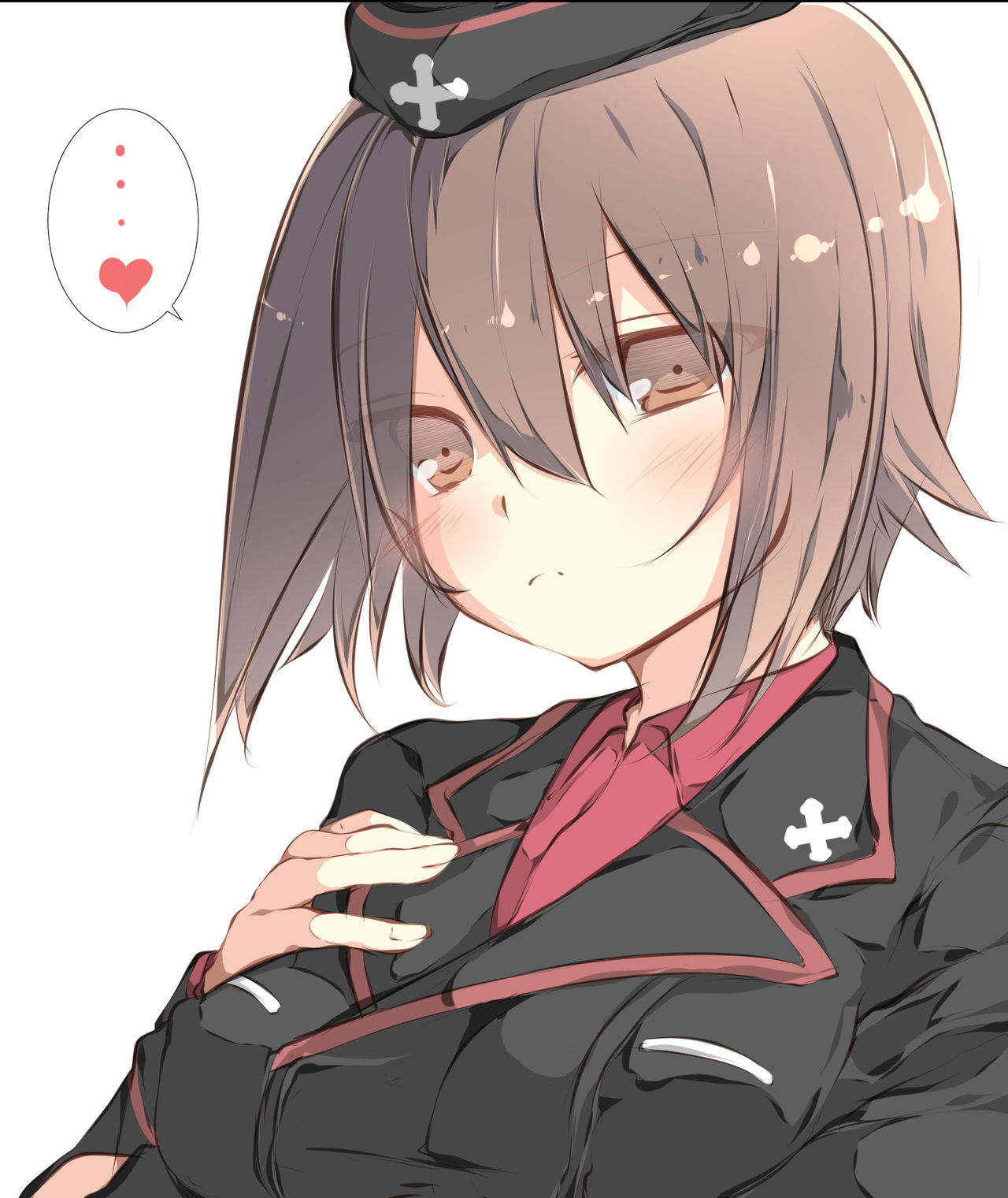 [たぶちさんち (たぶち)] まほが甘えたりエリカがデバガメしてる本 (ガールズ&パンツァー) [中国翻訳] [DL版]