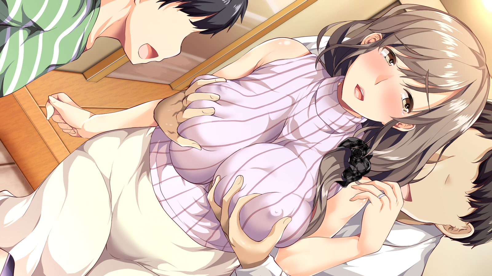 なにやってもだめなひとづまはだんなのぶかにねとられてもかんじて島井..