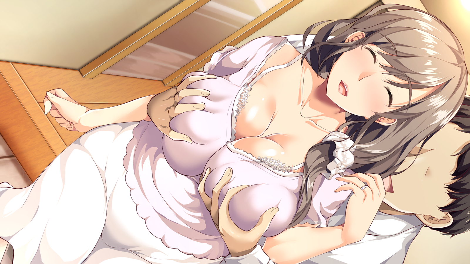 なにやってもだめなひとづまはだんなのぶかにねとられてもかんじて島井..