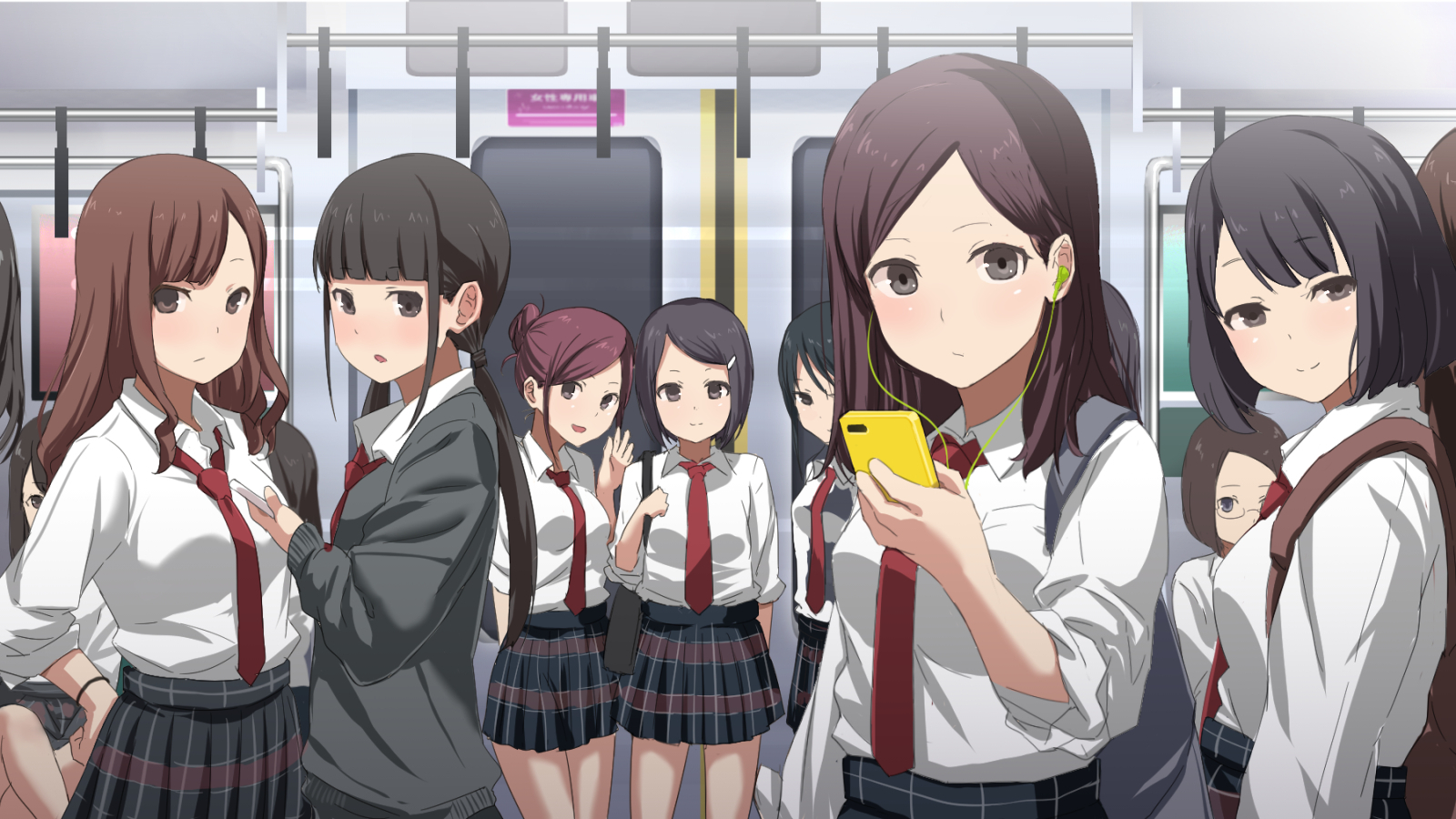 shōakumaJKnishiboritorareruman＆＃x27; in gyaku chikan densha