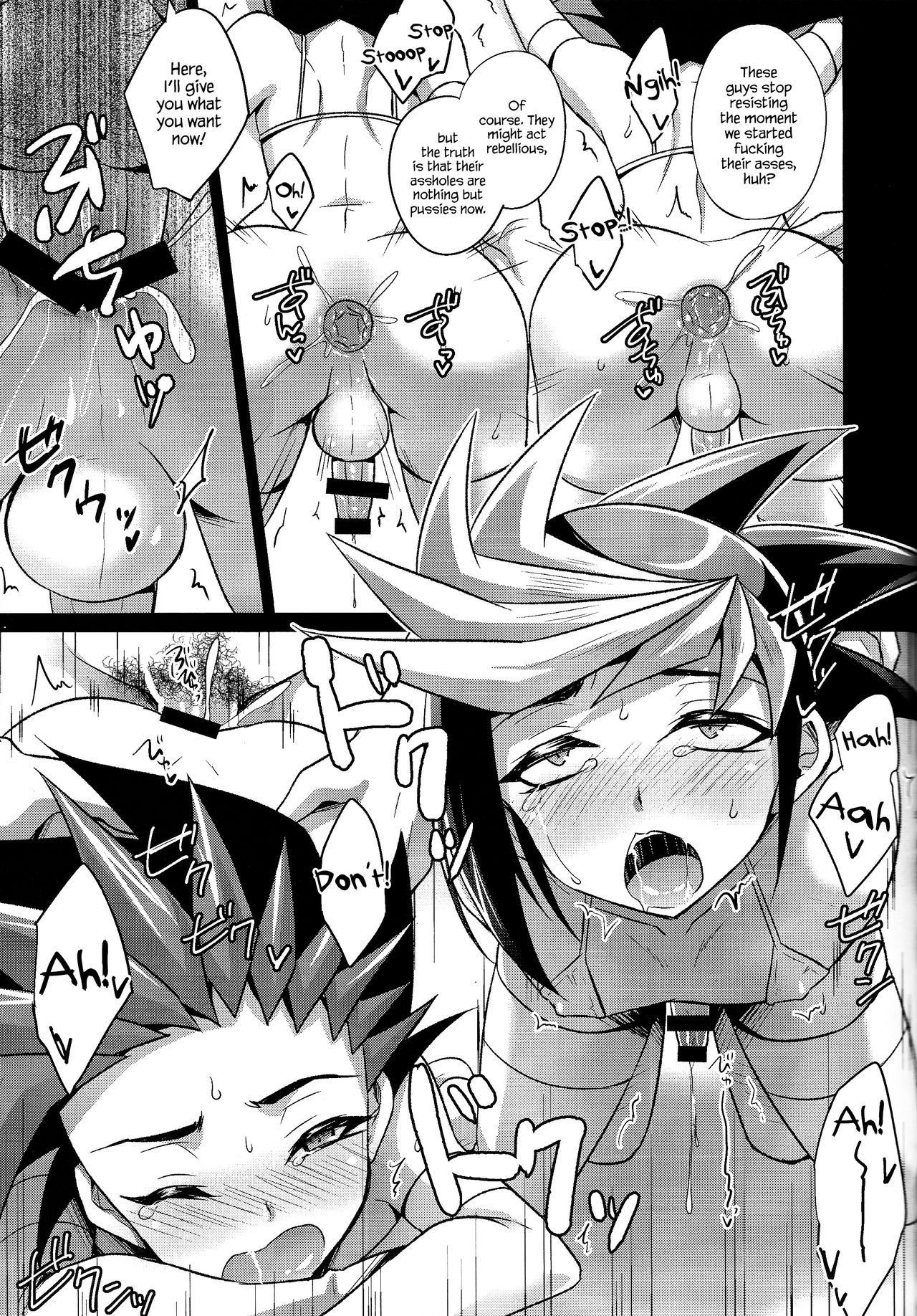 千年☆バトル フェイズ21) [HEATWAVE (快刀ゆーひ)] 4YF (遊☆戯☆王ARC-V) [英訳]