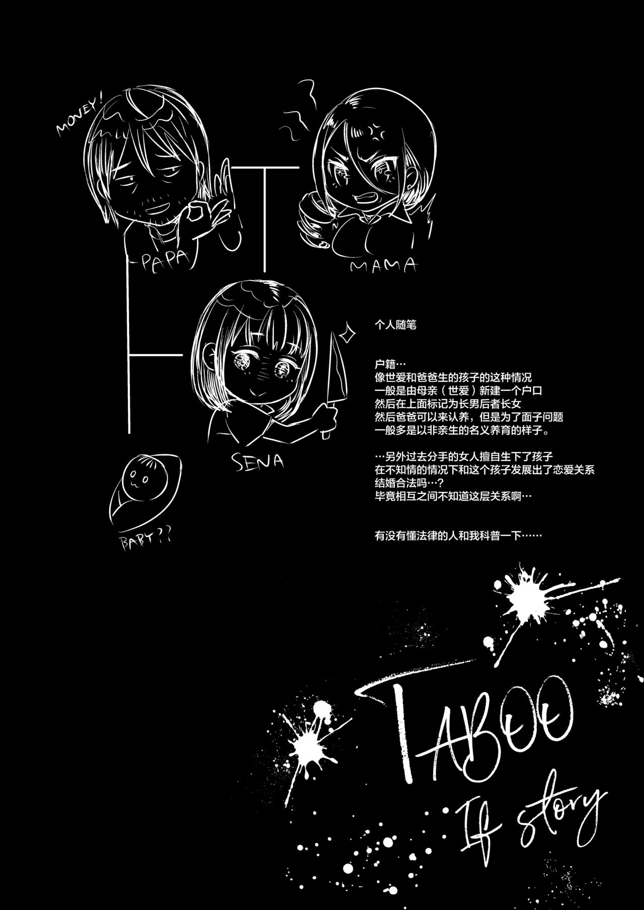 [てんとう虫のサンバ (七保志天十)] TABOO ~ Ifstory ~ [中国翻訳] [DL版]