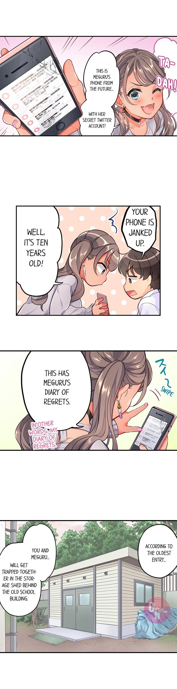 私の友人は私をファックするために未来から戻ってきました