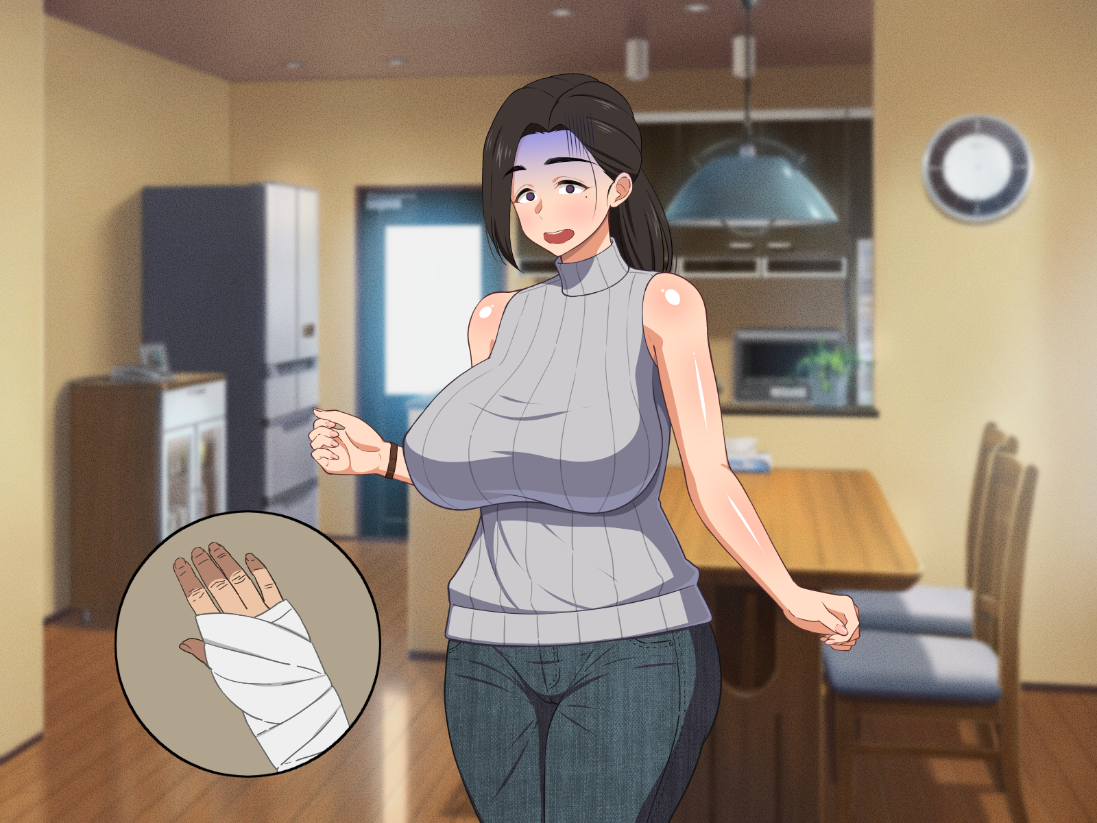 あまあまびじんおかさんにたねつけしてそうとげちゃうはなし