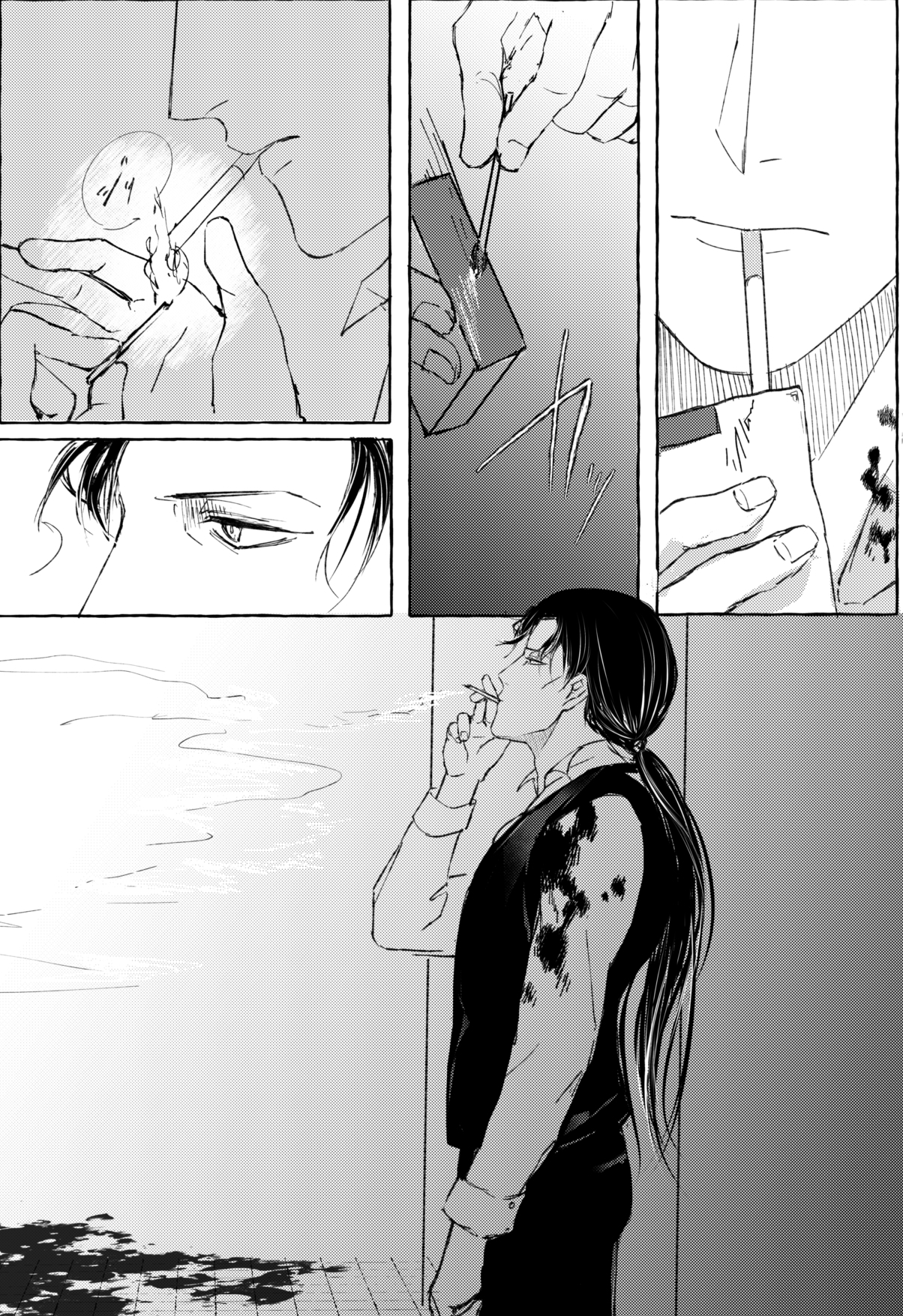 溶ける煙
