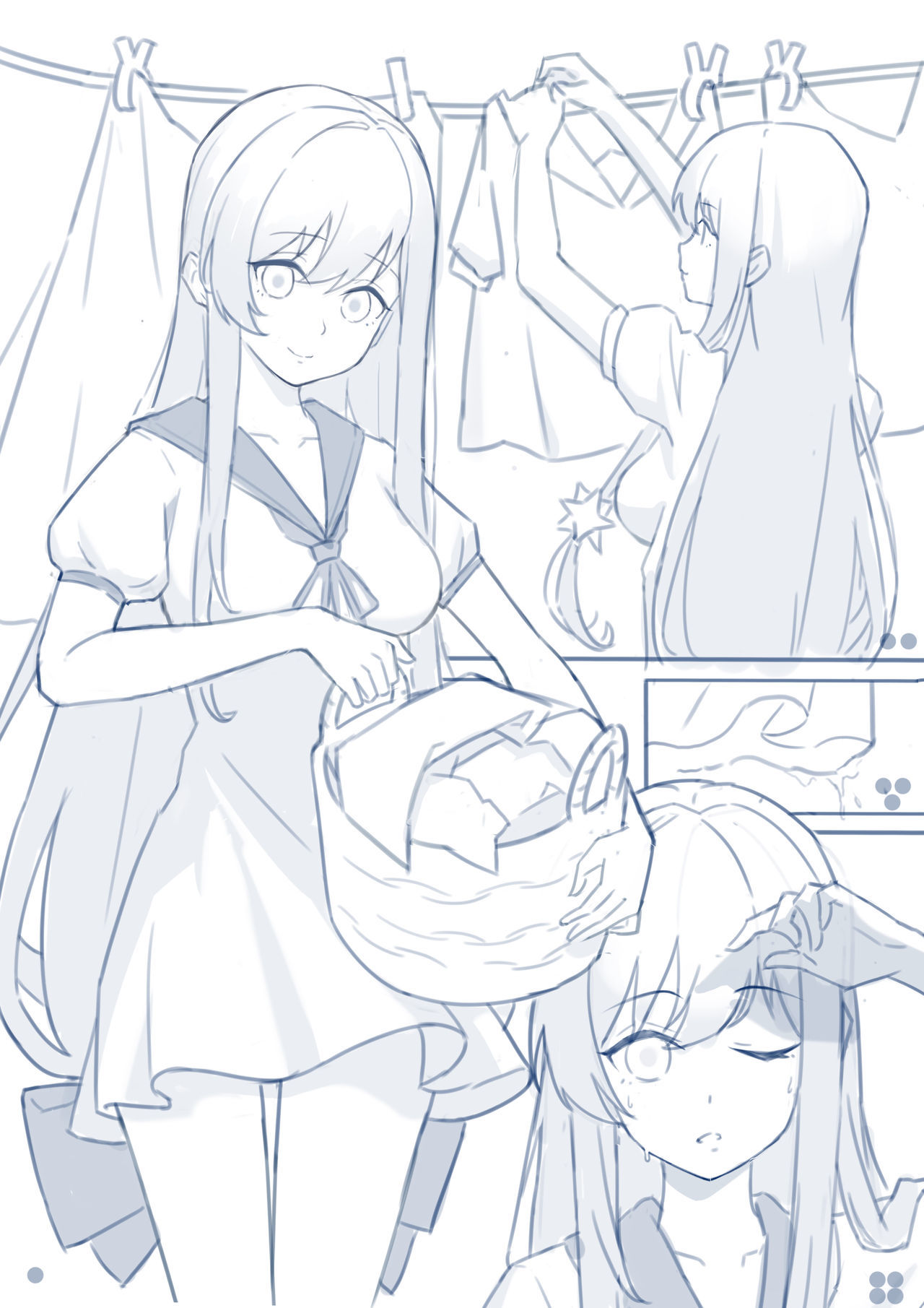 幼妻白雪和夏夜的棉被