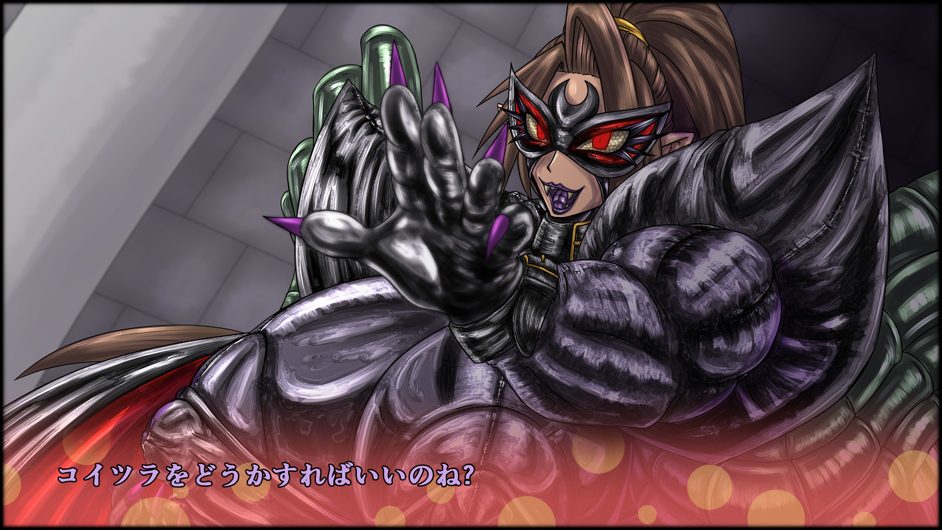 魔淫ニ堕チル桃