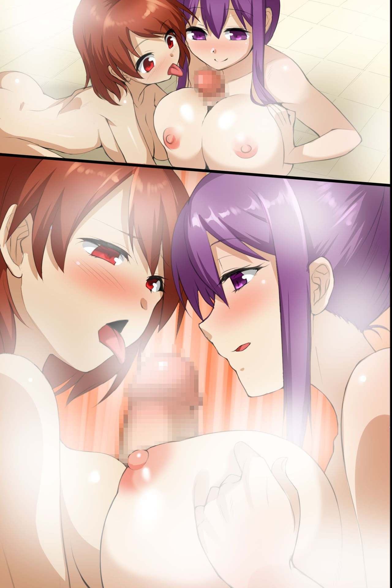 おさなじみと3Pおとまり〜きせいさきはおやこハーレム〜