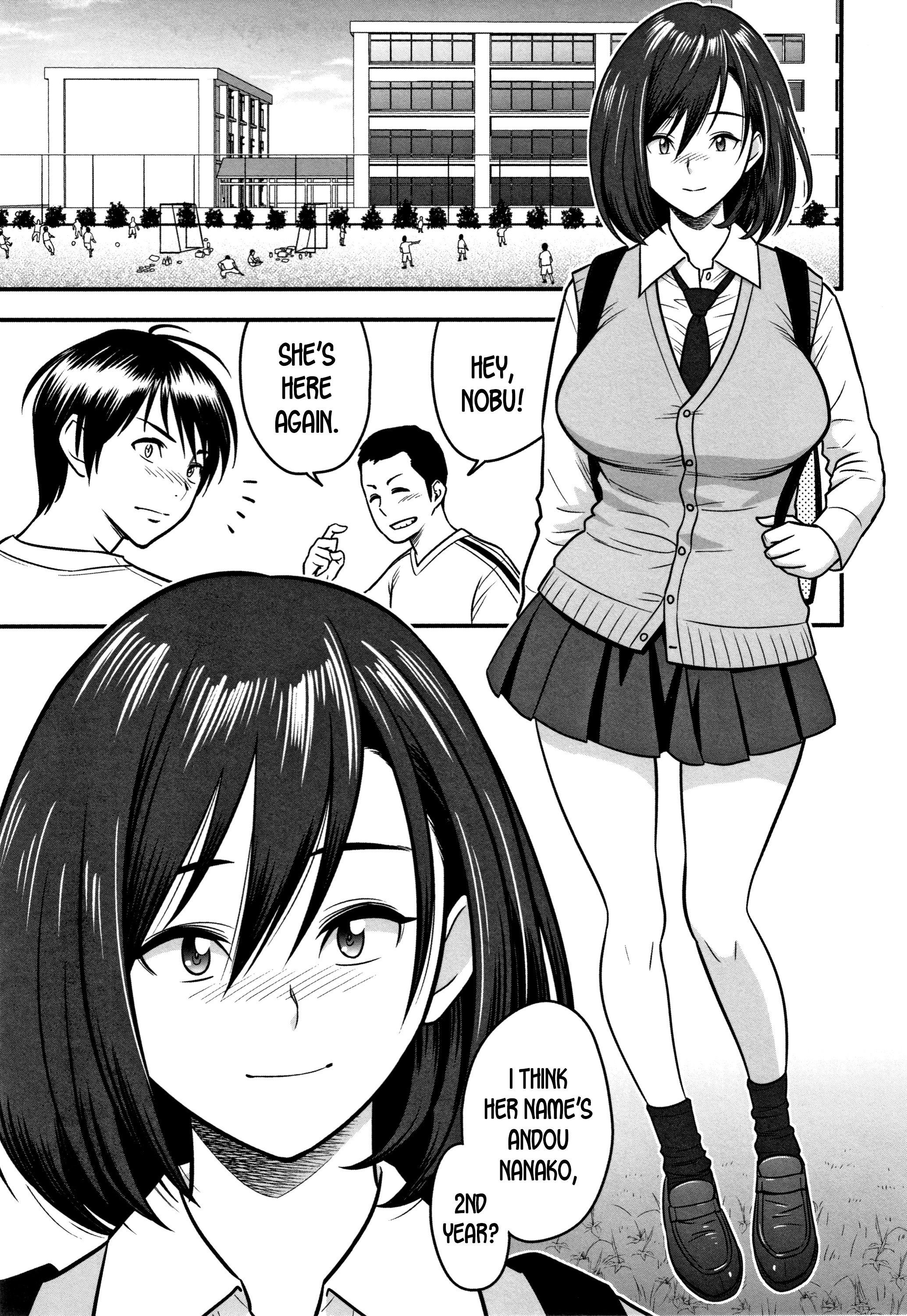 だんこんそうさい・ひとつまきょうしがネトラレルはキロクを作らなかった-Ch。 1-3