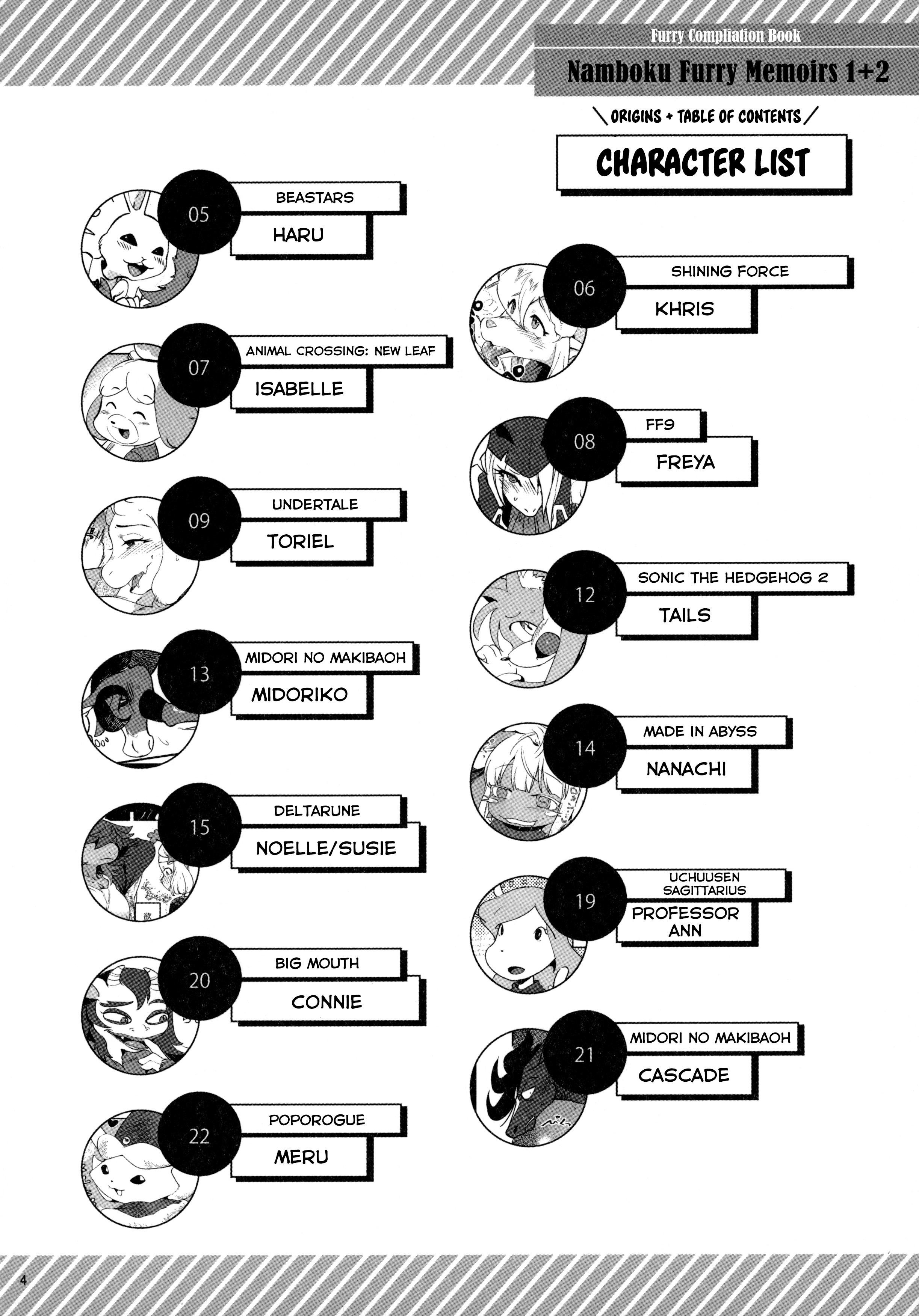 南北けものけん文六1+ 2 |南北毛皮の回想録1+ 2
