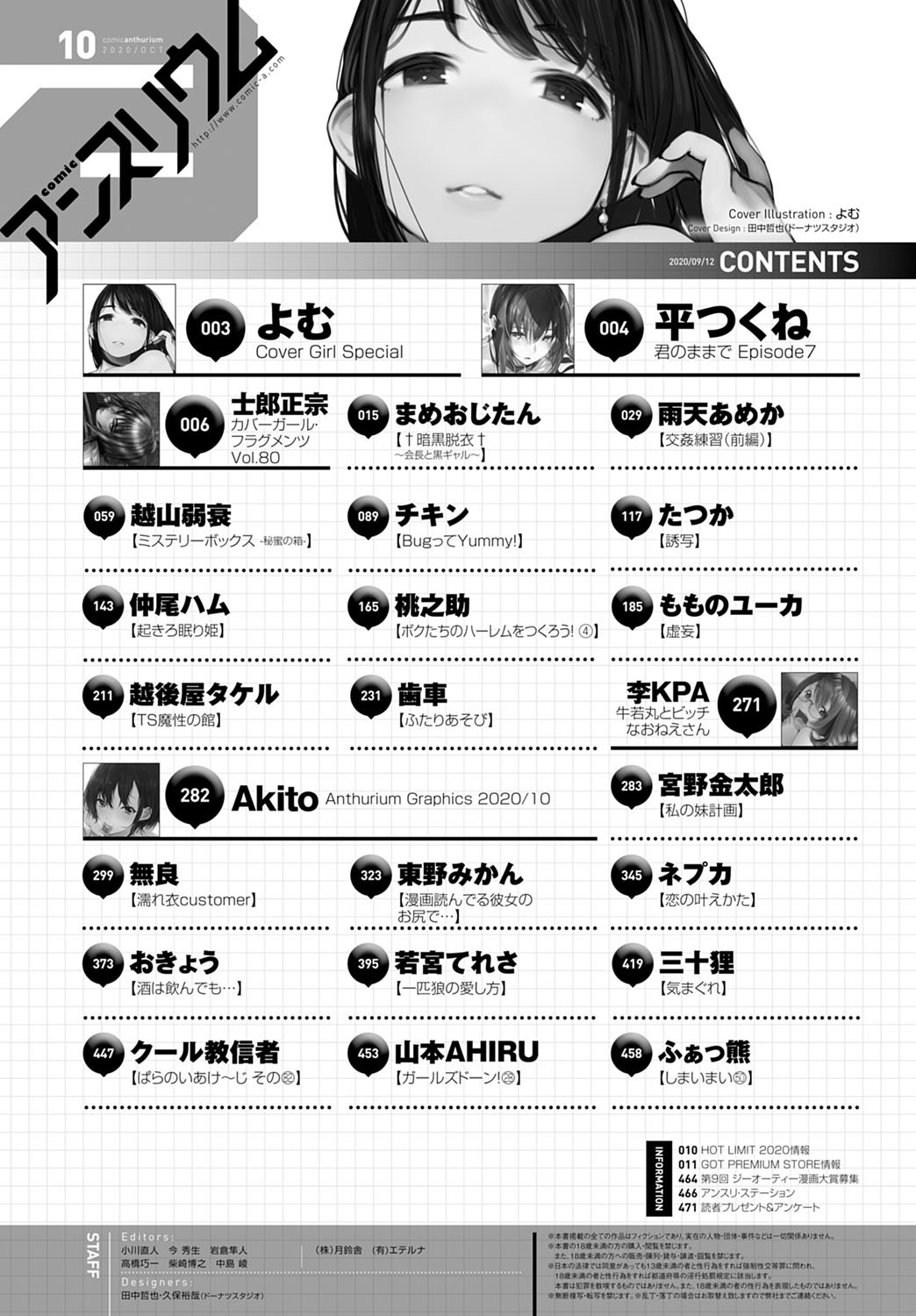 コミックアンスリウム2020-10