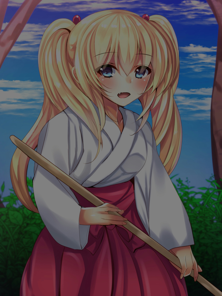 留学生巫女と稲中の式 留学生巫女と稲中の式