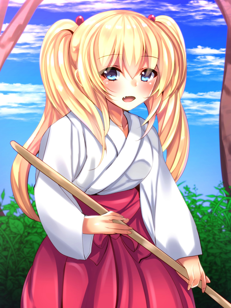 留学生巫女と稲中の式 留学生巫女と稲中の式