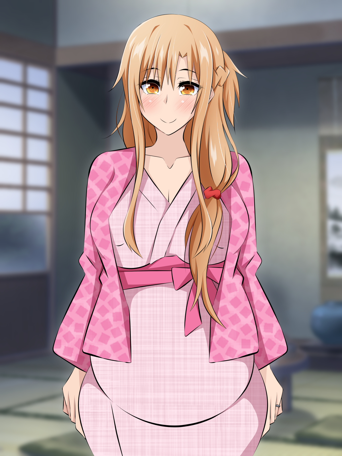 ひとづまになったヒロイン