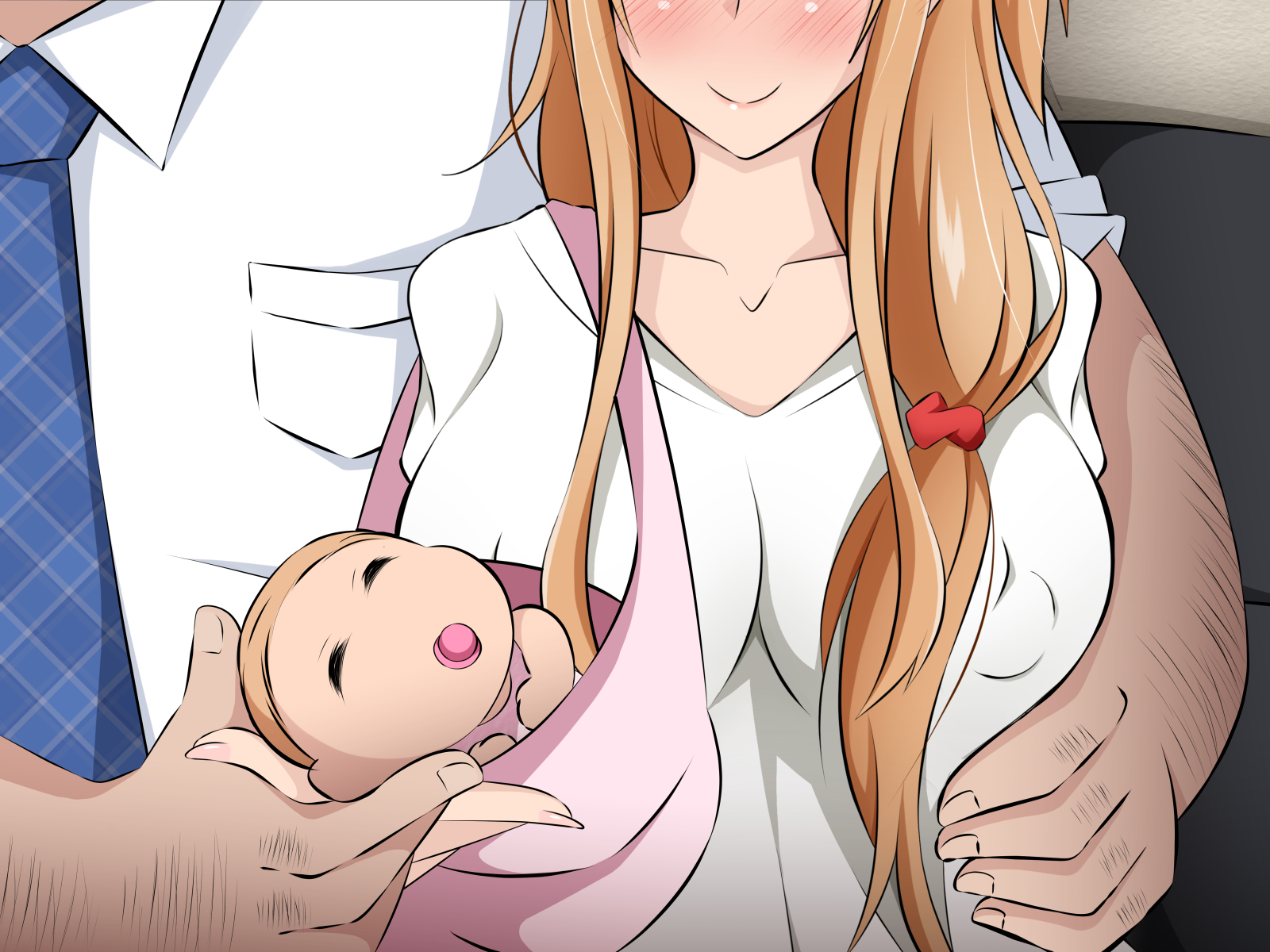 ひとづまになったヒロイン