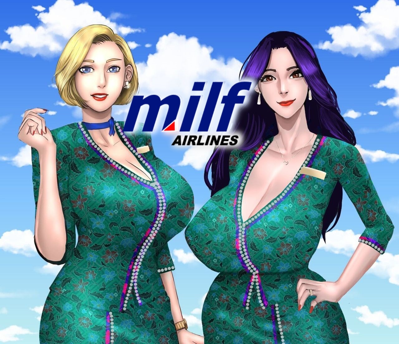 MILF AIRLINE：私の愛するパイロットさん