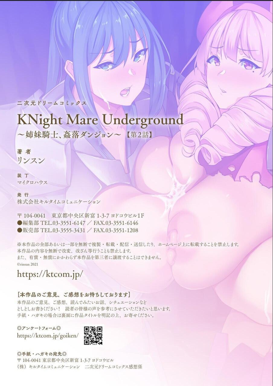 KNight Mare Underground〜岸下井、かんらくダンジョン〜ch。 2